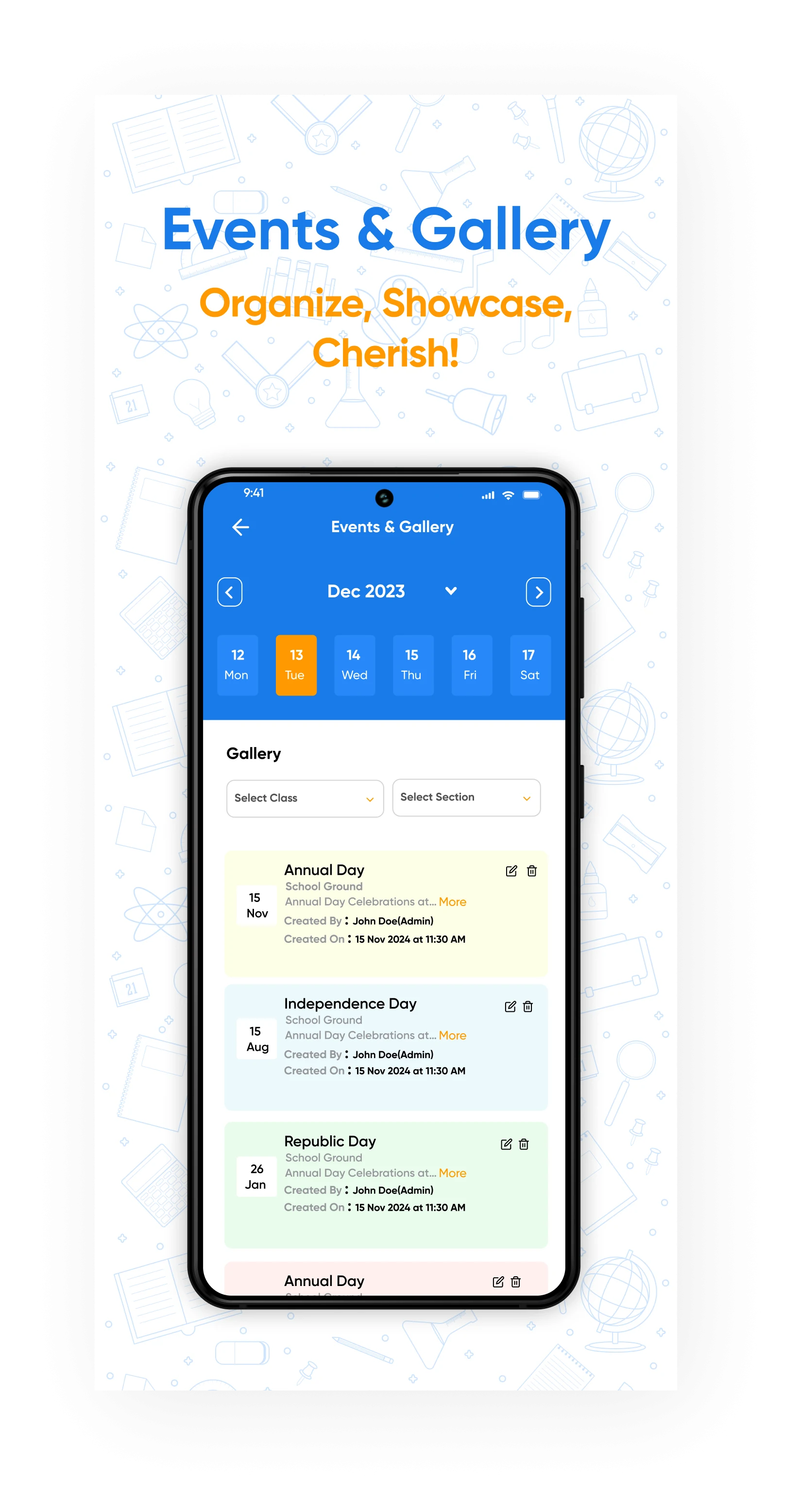 Vishwa Bharathi High School screenshot